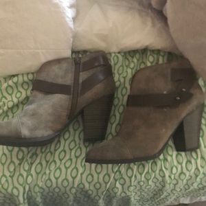 Faux Leather Booties